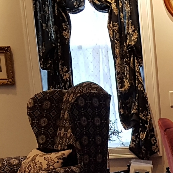 Waverly Country Toile *Draperies * Parson Slip Covers - Picture 8 of 10